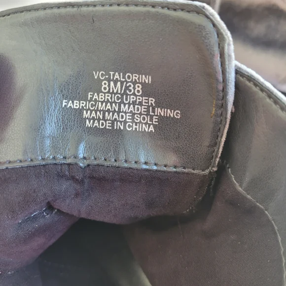 Two by Vince Camuto Shiny Silver Combat Boots - Picture 5 of 8